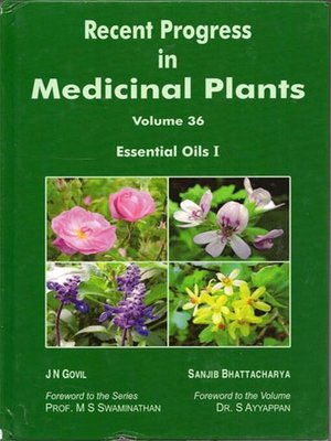 cover image of Recent Progress In Medicinal Plants (Essential Oils I)